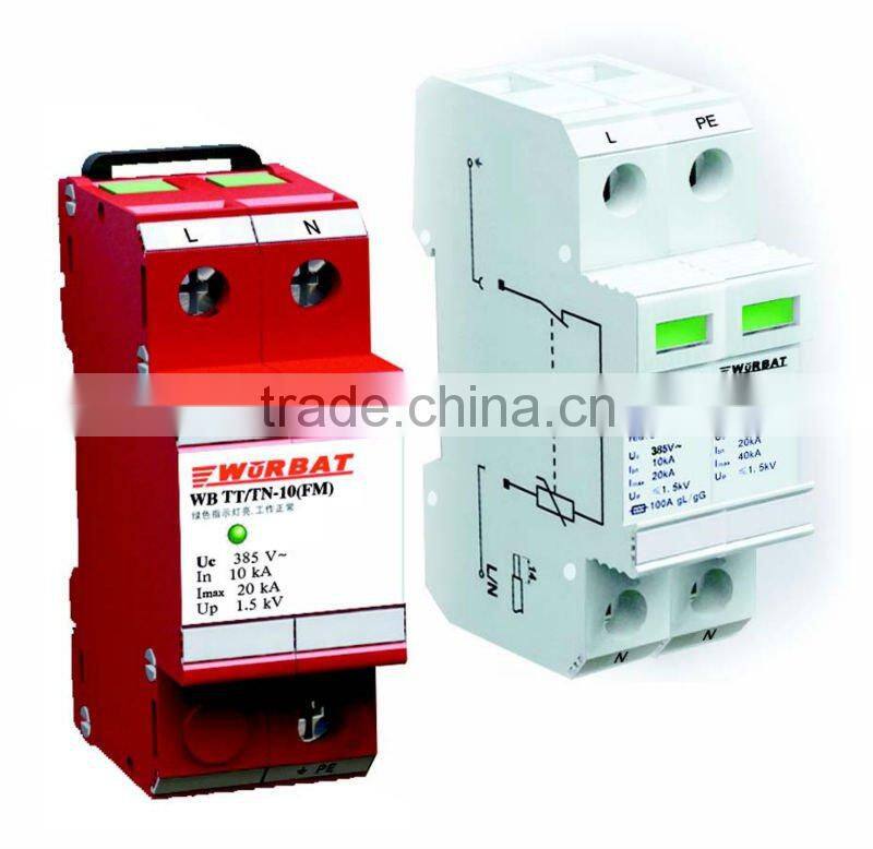 ABS+PC plastic enclosure design and produce for Surge Protector/Arrester