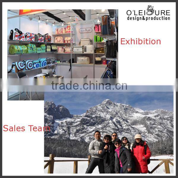 brand luggage travel alibaba suppliers customised products PU leather men/women family vacation leather gym bag sports bag