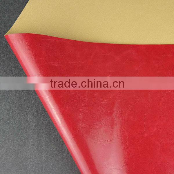 fabric leather PU leatherette fabric for women's shoes