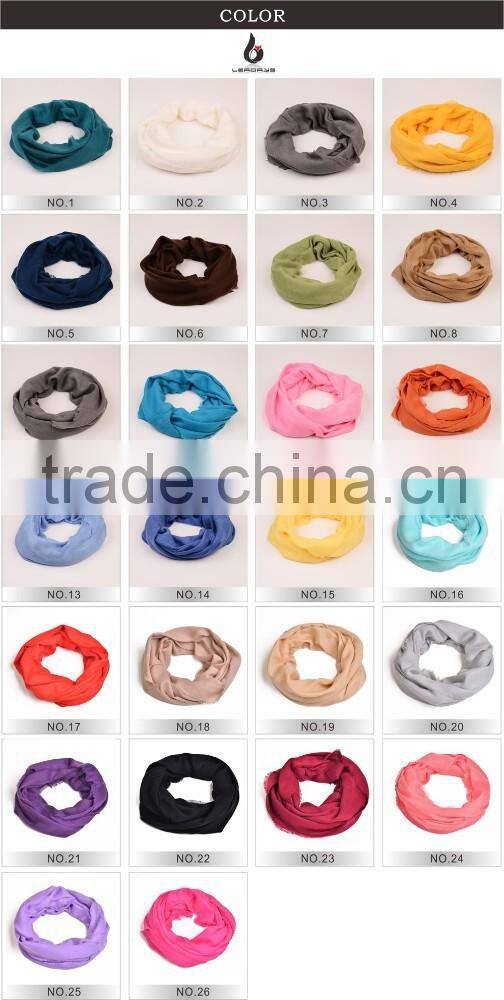 red color best selling plain wholesale infinity scarf