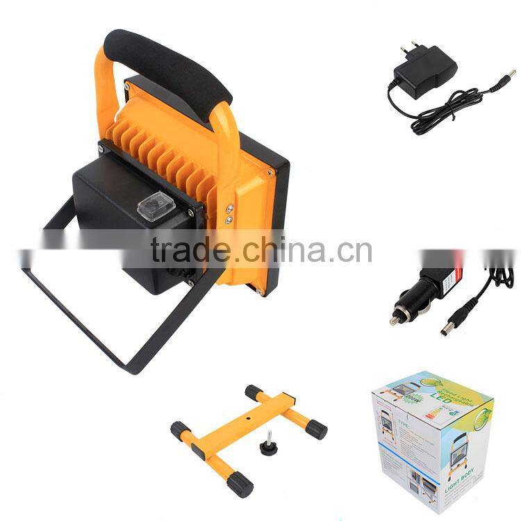 H06 Hot Sale waterproof IP65 Rechargeable LED Work Light/outdoor 20W alibaba china outdoor led flood light