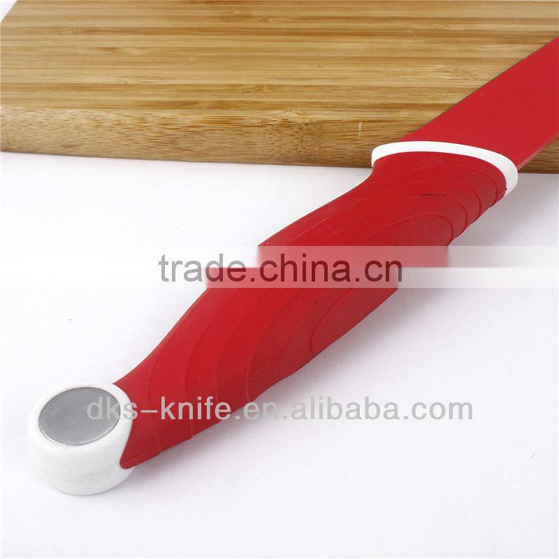 BLG-F1 Stainless Steel 6pcs Non-stick Coating color kitchen knife set