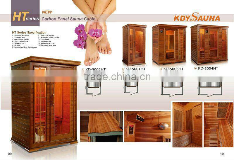Full Spectrum Cedar Infrared dry Sauna Room KD-5002HT