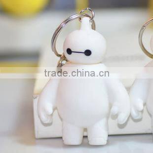 OEM Custom cute keychain soft pvc anime,plastic vinyl keychain toys/key chain dolls