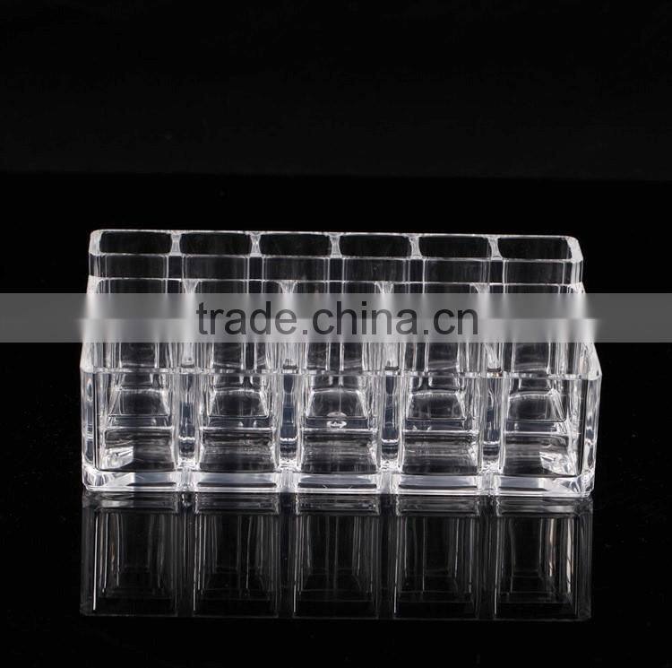 32 holes lipstick display acrylic display