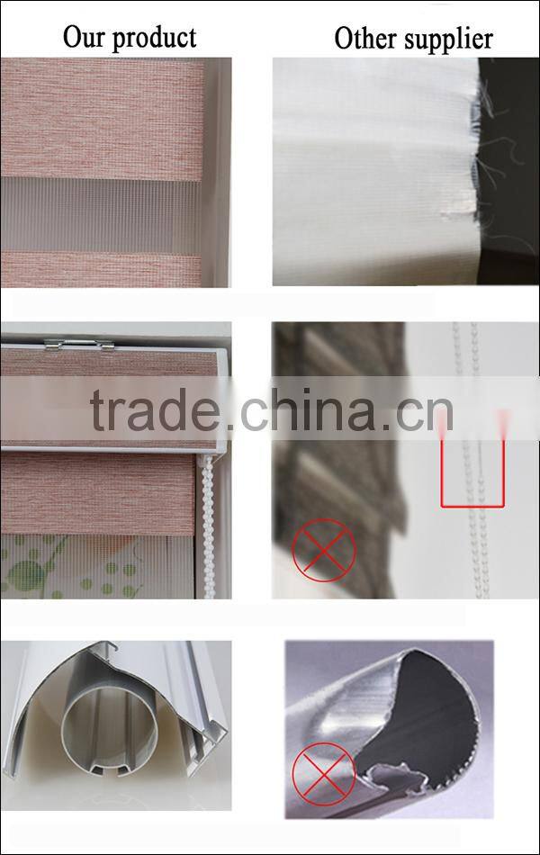 Wholesale Factory customized fabric sunscreen roller blinds