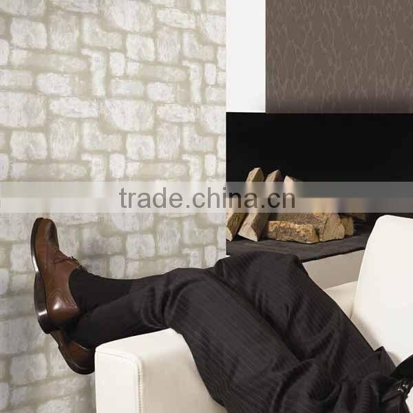 Guangzhou Myhome BFF58204 Decorative Wallpaper, Vinyl wallpaper, 280g Brick Wallpaper for Home Decor