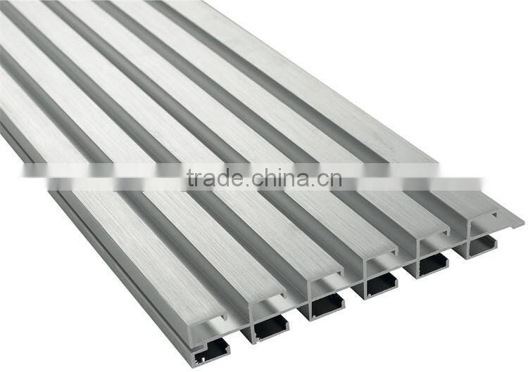 Various Types Aluminum Slatwall for Display