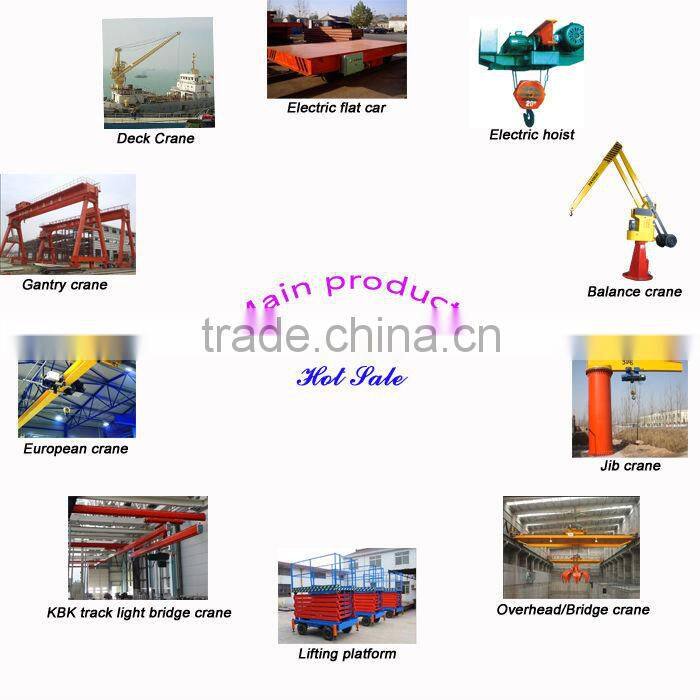 Electric and hydraulic deck crane