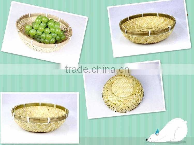Bamboo fruit tray use for household display