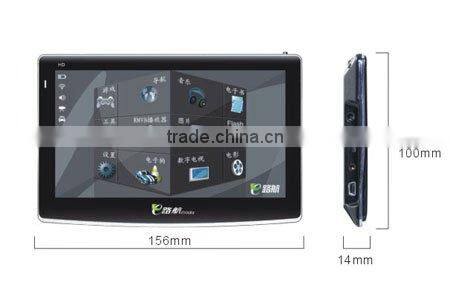 Eroda GPS navigation E800 with 6''Touch Screen, Built in 128MB,support FM