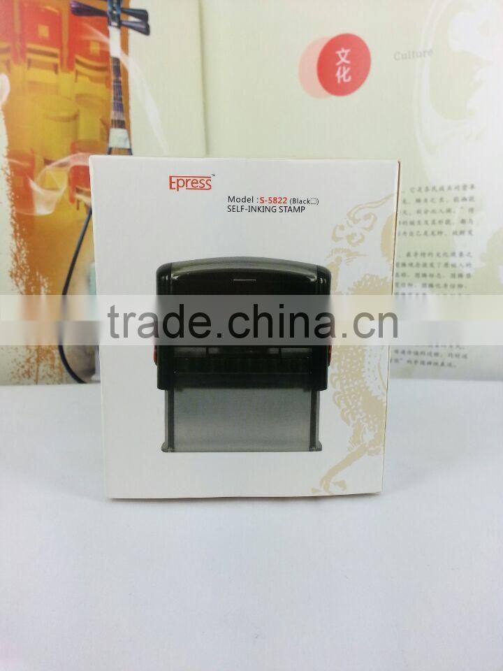 2015 New Epress Brand Automatic Date Stamp Maker Self Inking Rubber Stamp machine