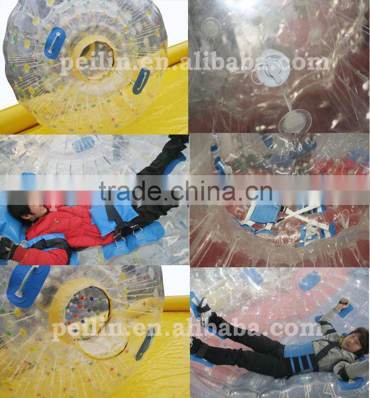 glowing inflatable zorb ball