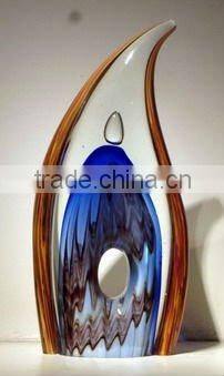 water drop glass table decoration XO-2010050A and hand made table decoration