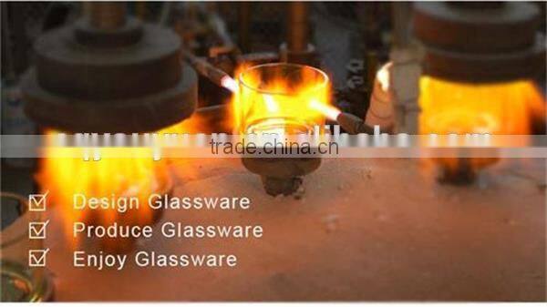 Food grade 1000ml glass wine ice bucket