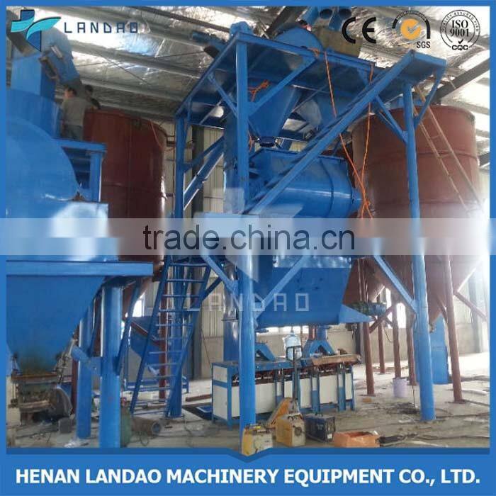 ceramic wall tile adhesive making equipment dry mixed mortar production line for construction/chemical materials
