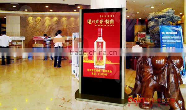 65 inch interactive touch LCD advertising monitor touch all in one PC