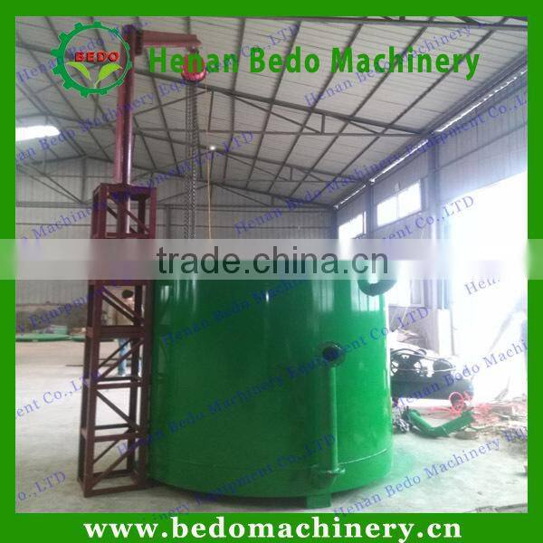 High carbonization rate wood coconut shell charcoal production kiln for sale