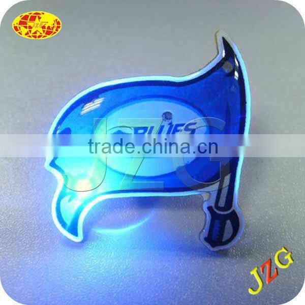 National flag lighting led mini flag badge