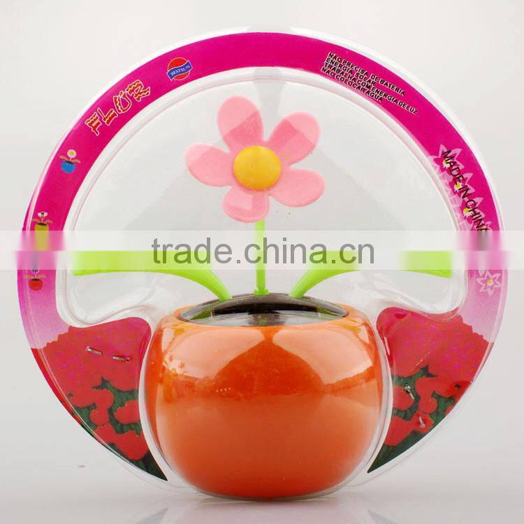 2015 new Promotional flip flop solar flower
