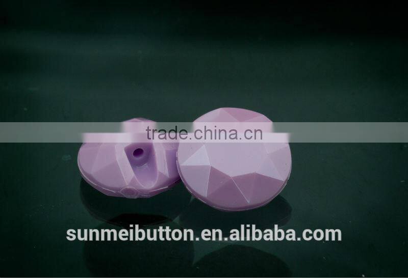 Hot Selling Taiwan Wholesale Tunnel Hole Acrylic Designer Shirt Buttons
