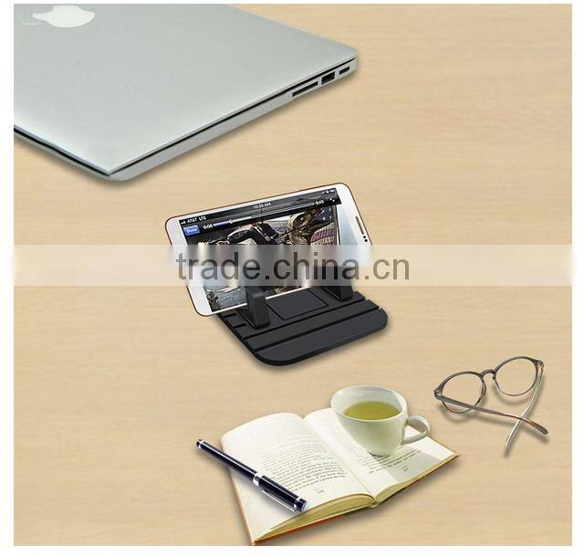 2016 new novelty products silicone phone stand