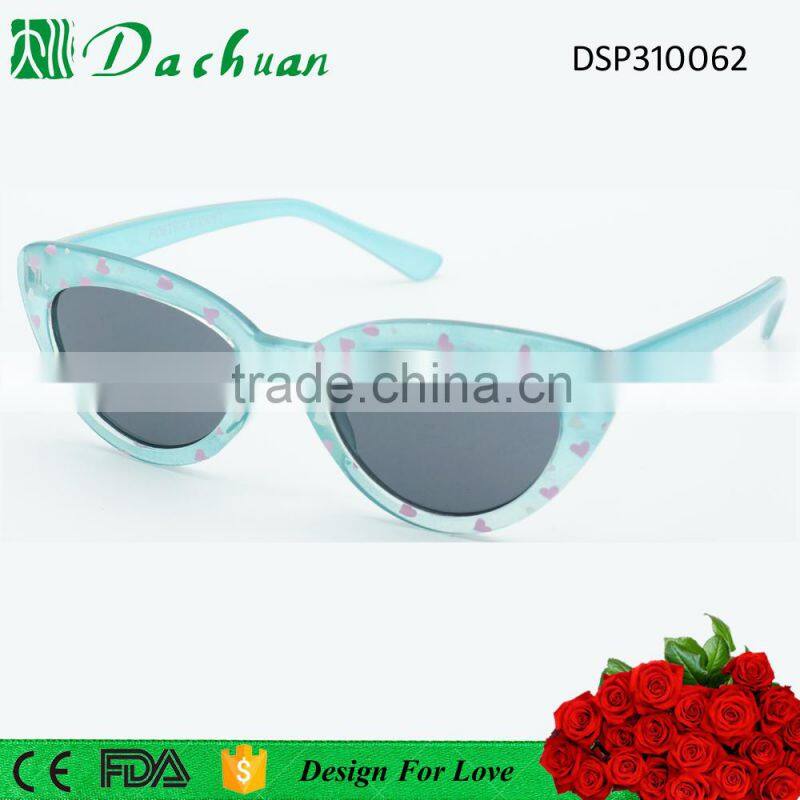 2015 High quality fashion design best selling kids sunglasses