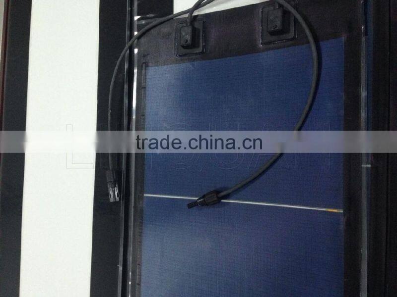 72W amorphous silicon flexible solar panels