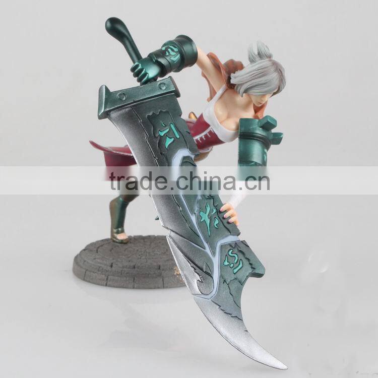 league of legends figure Unforgiven Yasuo Customize game lol hero plastic action figure figurine pvc 1/6 collection oem odm