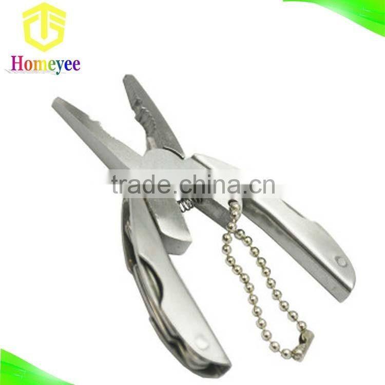 Mini Fishing turtle folding plier /Stainless Steel Keychain Pliers