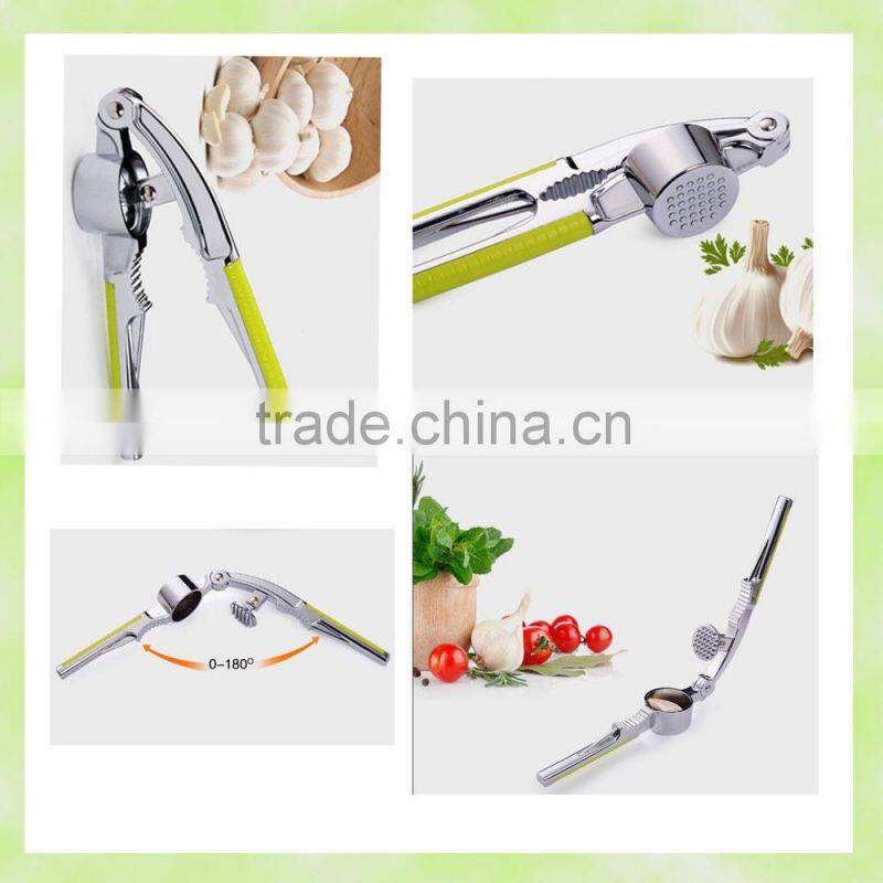 kitchen supplies high quality garlic press hand squeezer crusher masher