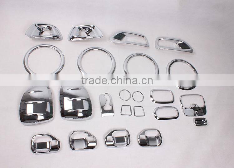 ABS Chrome Exterior Accessories Kits Cover For JEEP COMPASS 2014