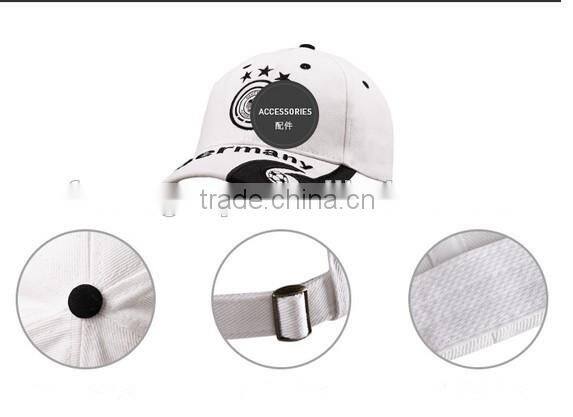 Polyester/Cotton Material and Baseball Cap Sports Cap Type cotton golf hat