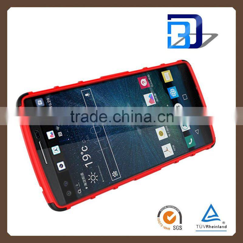 From Chniese Supplier Armor slim kickstand case TPU+PC 2 in 1 heavy duty case For LG V10 Hard case fast delivery