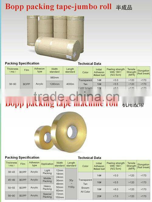 Tan and White Packing Carton Tape