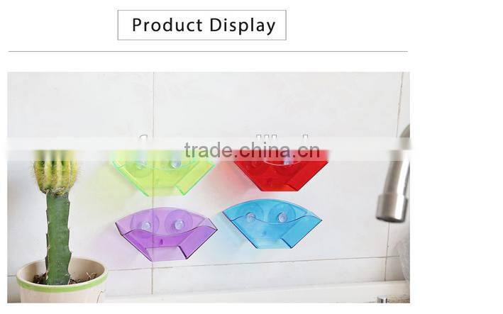 Double Suction Cup Sink Shelf Soap Sponge Drain Rack / Bath Kitchen Sucker Storage / storage rack Bathroom Shelves