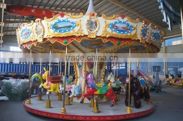 Luxury carousel series entertainment park carnival park carousel for family