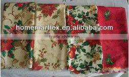 printed table cloth or table cloth fabric made in China