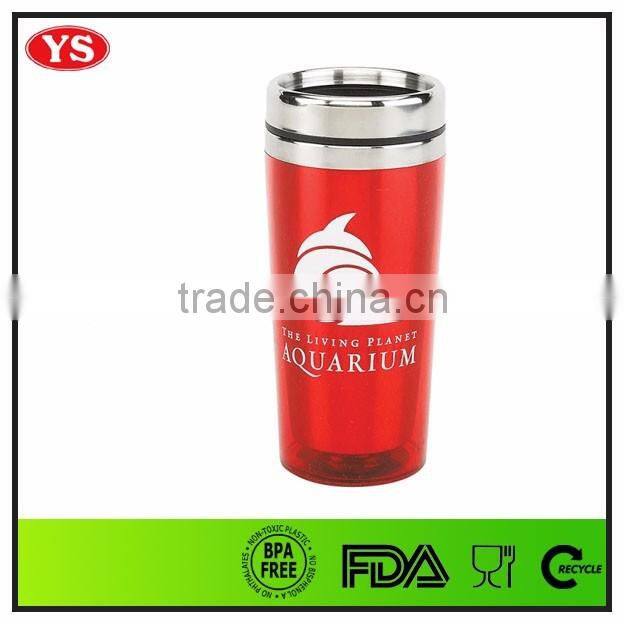 450ml insulated double wall promotion thermal car mug