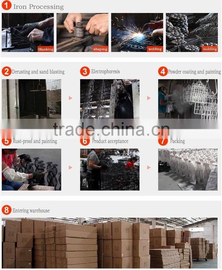 Deer Pattern Wrought Iron Wall Shelf Bracket