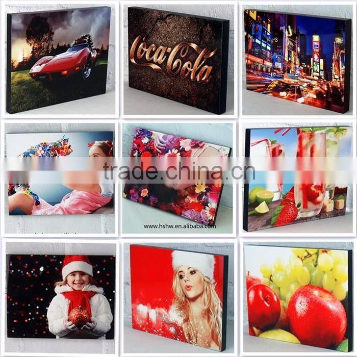 China manufacturer 15mm 125x175mm sublimation mdf wall photo plate