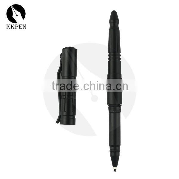 Self-defense Tactical ball pen LED flashlight and knife for protection tool