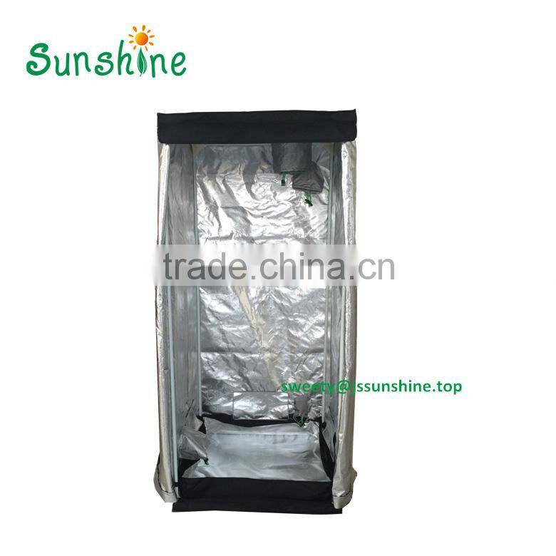 80x80x160cm Mylar Hydroponic Grow Tent for Indoor Plant Growing - 1 Door