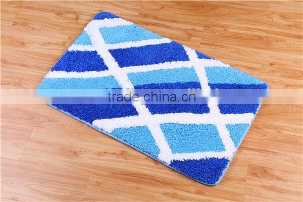 flower shaggy rugs bathroom waterproof mat