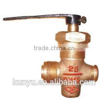 Marine male thread bronze cock valve
