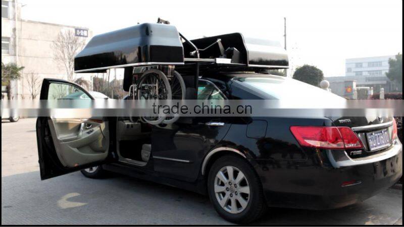 China Auto Car Roof Box and Wheelchair Topper with hight qulity