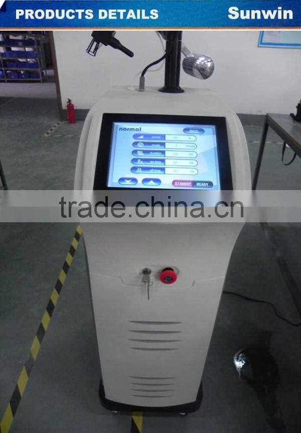 2016 hot sale laser skin renewing , skin rejuvenation, RF fractional CO2 laser dermabrasion