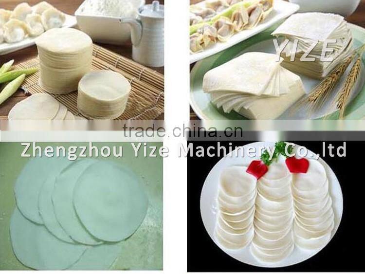Electric Chinese Spring Roll Pelmeni Wrapper Machine Dumpling Skin Wrapper Maker Equipment
