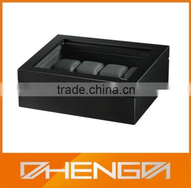 Best Sell custom made empty classic wooden watch boxes with different insert (ZDS-F250)