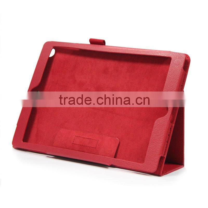 New Product Lichee Pattern For iPad Air Leather Case,Smart Leather Cover For Apple iPad Air With Stand